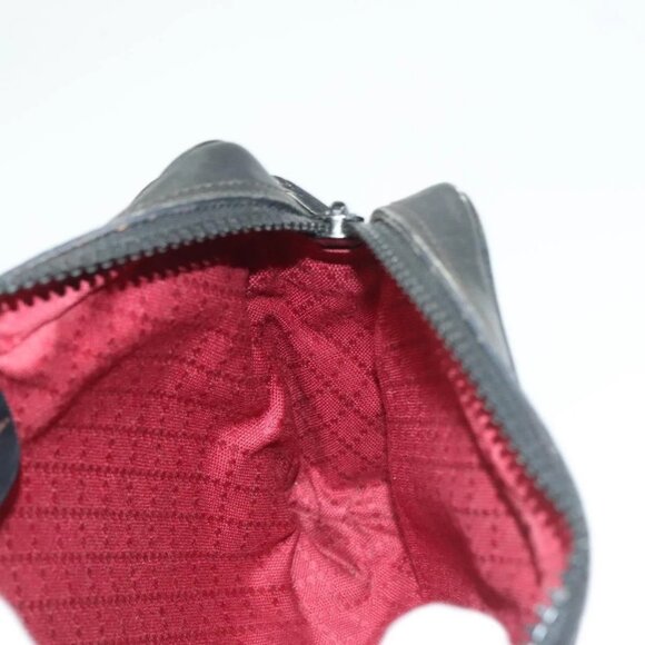 GUCCI GG Canvas Web Sherry Line Shoulder Bag Black Gold Red 010 378 Auth 129553 - Picture 13 of 16